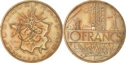 World Coins - Coin, France, Mathieu, 10 Francs, 1984, Tranche A, , Nickel-brass