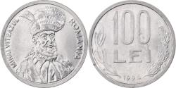 World Coins - Romania, 100 Lei, 1994, Nickel plated steel, , KM:111
