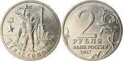 World Coins - Coin, Russia, 2 Roubles, 2017, Saint-Petersburg, Héros de Kerch, , Nickel