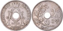 World Coins - Coin, Belgium, 25 Centimes, 1922, , Copper-nickel, KM:69