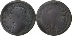 World Coins - France, Louis XVI, 12 Deniers, 1792⸱4, Marseille, Copper, , Gadoury:15