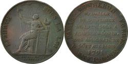 World Coins - Coin, France, 2 Sols, 1791, Paris, , Bronze, KM:Tn23