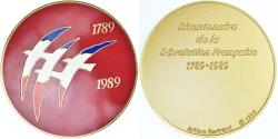 World Coins - France, Medal, Bicentenaire de la Révolution Française, 1988, Arthus Bertrand