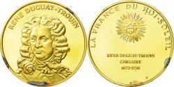 World Coins - France, Medal, Rene Duguay-Trouin, Undated, , Vermeil