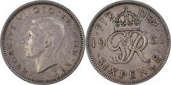 World Coins - Coin, Great Britain, 6 Pence, 1951