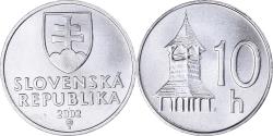 World Coins - Coin, Slovakia, 10 Halierov, 2002, , Aluminum, KM:17