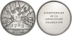 World Coins - France, Medal, Révolution Française, Serment du Jeu de Paume, History, Rodier