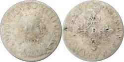 World Coins - France, Louis XIV, 4 Sols des Traitants, 1676, Vimy, Silver,