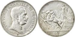 World Coins - Coin, Italy, Vittorio Emanuele III, Lira, 1917, Rome, , Silver, KM:57