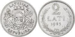 World Coins - Coin, Latvia, 2 Lati, 1925, , Silver, KM:8