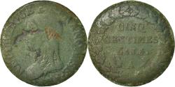 World Coins - Coin, France, Dupré, 5 Centimes, AN 5, Paris, , Bronze, KM:640.1