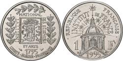 World Coins - France, Institut, Franc, 1995, Paris, , Nickel, KM:1133, Gadoury:480