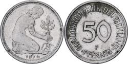 World Coins - Federal Republic of Germany, 50 Pfennig, 1976, Stuttgart, Copper-nickel