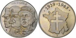 World Coins - France, Medal, Victoire, 1939-1945, Copper-nickel,