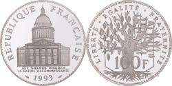 World Coins - Coin, France, Panthéon, 100 Francs, 1993, Paris, , Silver, KM:951.1