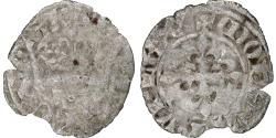 World Coins - France, Charles IV, Double Parisis, 1323-1328, Billon, , Duplessy:244b