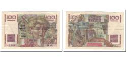 World Coins - Banknote, France, 100 Francs, 1954-03-04, AU(50-53), Fayette:28.42, KM:128d