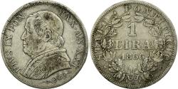 World Coins - Coin, ITALIAN STATES, PAPAL STATES, Pius IX, Lira, 1866, Roma,