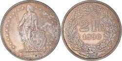 World Coins - Coin, Switzerland, 2 Francs, 1990, Bern, , Copper-nickel, KM:21a.3