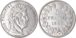 World Coins - Coin, France, Louis-Philippe, 5 Francs, 1837, Lille, , Silver