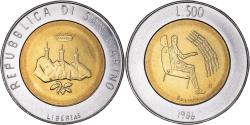 World Coins - Coin, San Marino, 500 Lire, 1986, Rome, , Bi-Metallic, KM:195
