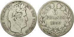 World Coins - Coin, France, Louis-Philippe, 5 Francs, 1836, Lille, , Silver