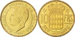 World Coins - Coin, Monaco, 10 Francs, 1950, , Cupro-Aluminium, KM:E24, Gadoury:139