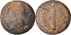 World Coins - Coin, France, Louis XVI, 2 sols françois, 2 Sols, 1792, Paris,
