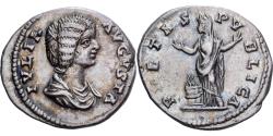 Ancient Coins - Roman Empire, Julia Domna, Denarius, 203, Rome, Silver, , RIC:574