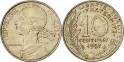 World Coins - France, 10 Centimes, Marianne, 1997, Paris, Aluminum-Bronze,
