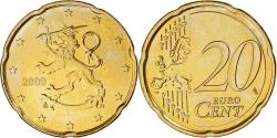 World Coins - Finland, 20 Euro Cent, 2009, Vantaa, , Brass, KM:127