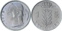 World Coins - Belgium, Baudouin I, Cérès, Franc, 1975, , Copper-nickel, KM:142.1
