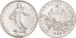 World Coins - Coin, France, Semeuse, 5 Francs, 1960, , Silver, KM:926, Gadoury:770