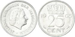World Coins - Coin, Netherlands, 25 Cents, 1965