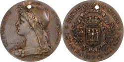 World Coins - France, Medal, Lendit Franc-Comtois, Besançon, 1896, Bronze, Roty,