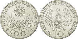 World Coins - Coin, GERMANY - FEDERAL REPUBLIC, 10 Mark, 1972, Stuttgart, , Silver