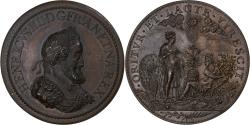 World Coins - France, Medal, Henri IV, Junon et la Fortune, Bronze, Restrike,