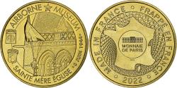 World Coins - France, Token, 50/ Musée Airborne - Saint-Mère-Eglise, 2022, Copper-nickel