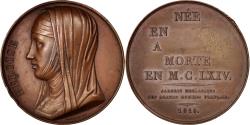 World Coins - France, Medal, Galerie Métallique des Grands Hommes Français, Heloise, 1819