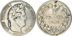 World Coins - Coin, France, Louis-Philippe, 5 Francs, 1832, Lyon, , Silver, KM:749.4