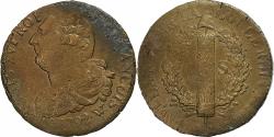 World Coins - France, Constitution, 2 Sols, 2 sols françois, 1792 / AN 4, Arras, 1er sem