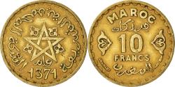 World Coins - Coin, Morocco, 10 Francs, 1371