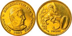 World Coins - Vatican, 50 Euro Cent, Type 5, 2005, unofficial private coin, , Brass