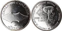 World Coins - Coin, Cameroon, 1500 CFA Francs-1 Africa, 2005, Paris, Fer de houe des Mambila