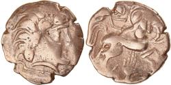 Ancient Coins - Pictones, Santones, Statère à la main, 1st century BC, Electrum,