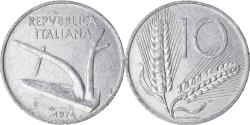 World Coins - Coin, Italy, 10 Lire, 1974