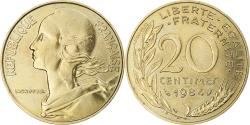 World Coins - Coin, France, Marianne, 20 Centimes, 1984, Paris, , Aluminum-Bronze
