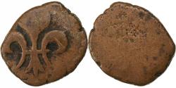 World Coins - French India, Louis XV, Doudou, n.d. (1715-1774), Pondicherry, Bronze,