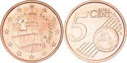 World Coins - San Marino, 5 Euro Cent, 2004, Rome, , Copper Plated Steel, KM:442