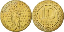 World Coins - Coin, France, Hugues Capet, 10 Francs, 1987, Paris, ESSAI,